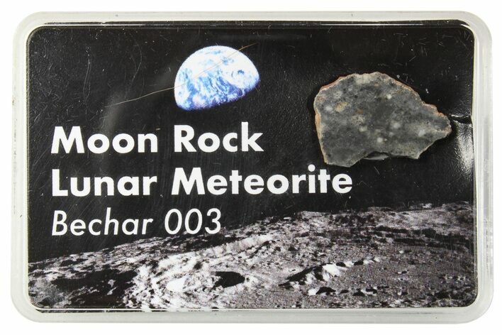 Lunar Meteorite ( g) Slice - Bechar #291335